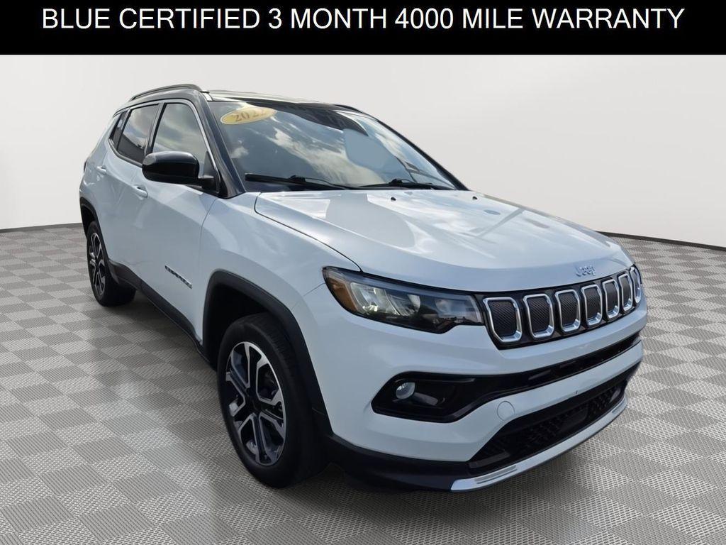 used 2022 Jeep Compass car, priced at $22,975