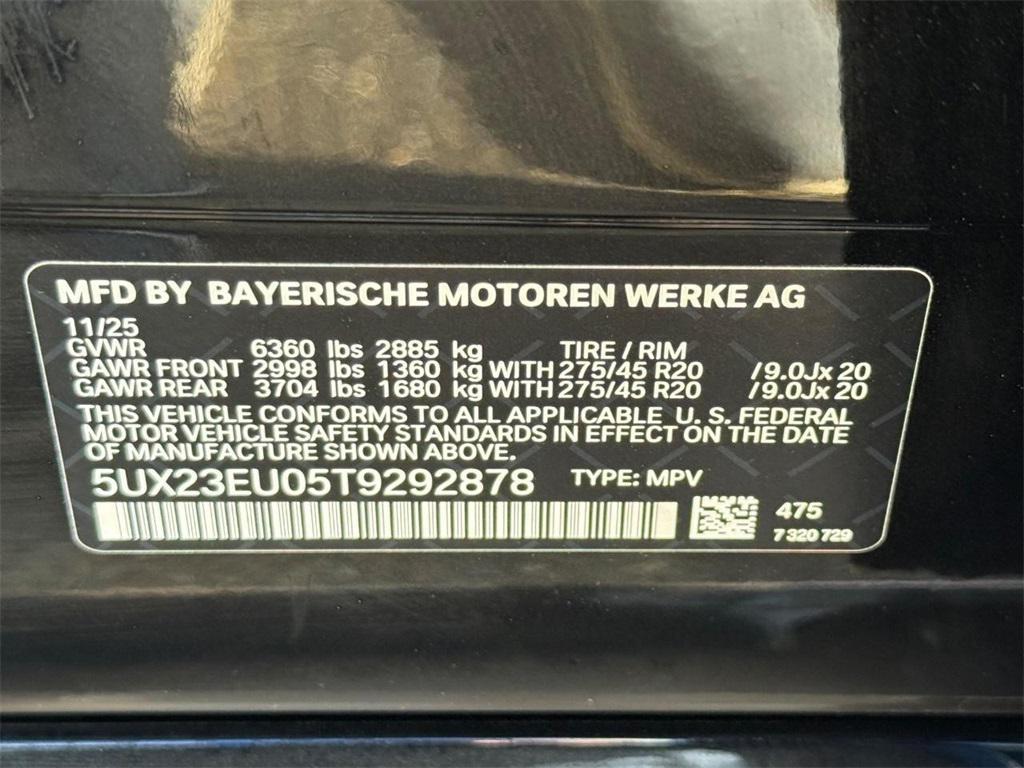 new 2026 BMW X5 car, priced at $79,350