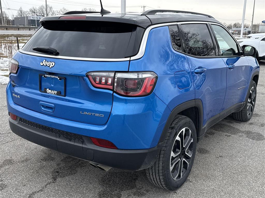 used 2022 Jeep Compass car, priced at $21,926