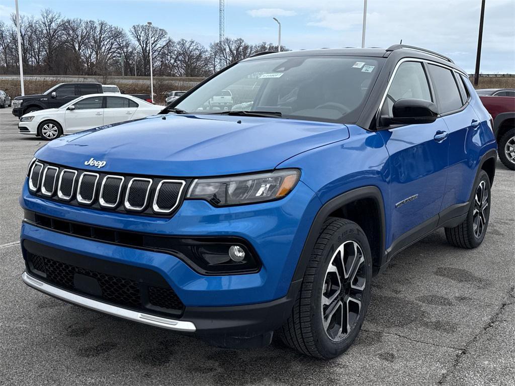 used 2022 Jeep Compass car, priced at $21,926