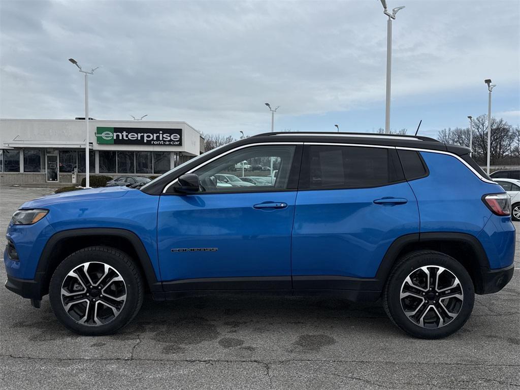 used 2022 Jeep Compass car, priced at $21,926