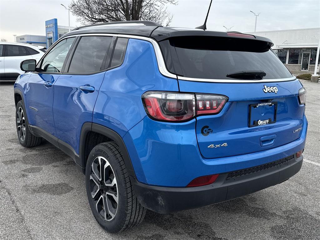 used 2022 Jeep Compass car, priced at $21,926
