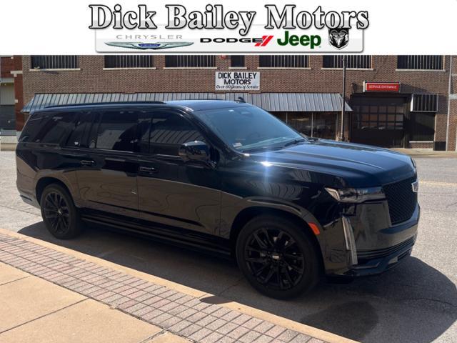 used 2021 Cadillac Escalade ESV car, priced at $68,900