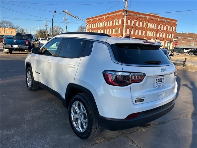 used 2024 Jeep Compass car, priced at $17,900