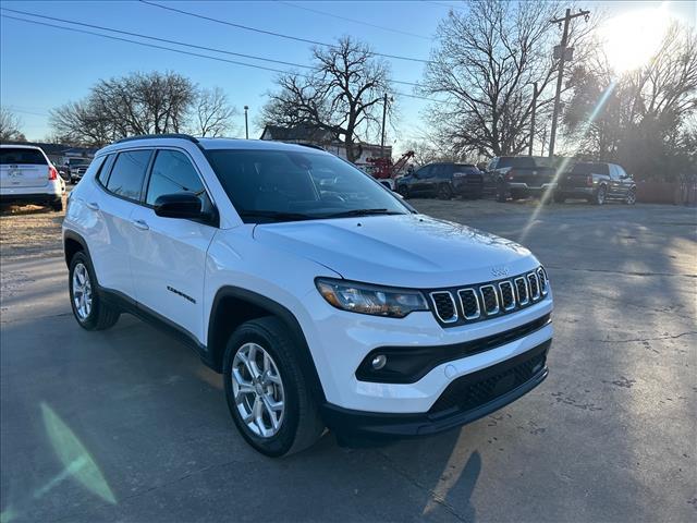 used 2024 Jeep Compass car, priced at $17,900