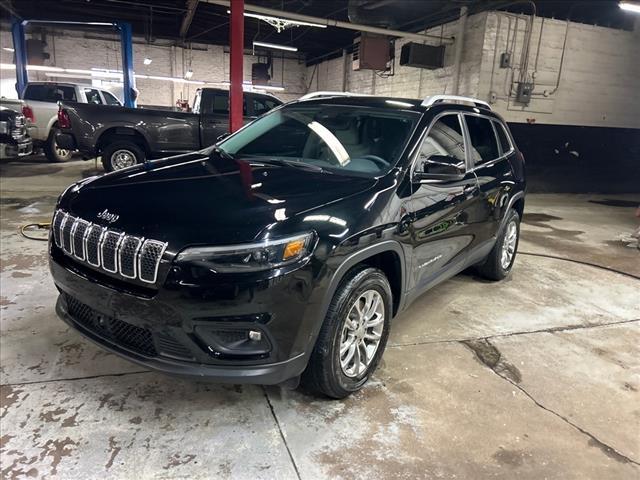 used 2021 Jeep Cherokee car, priced at $18,900
