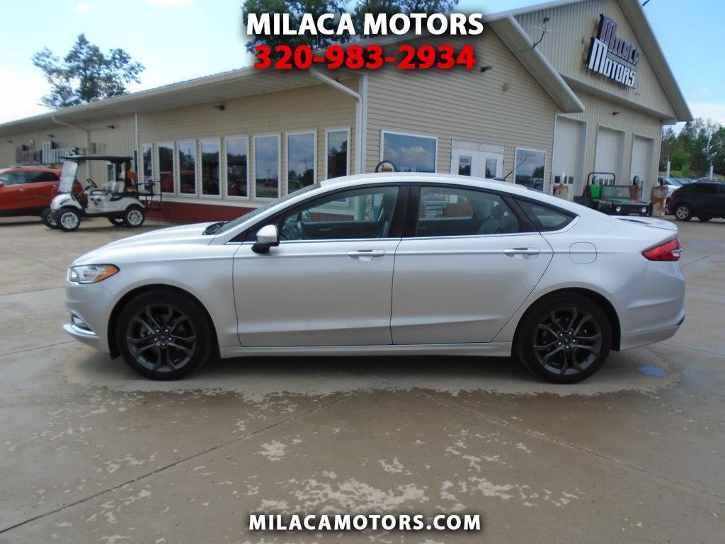 used 2018 Ford Fusion car, priced at $16,875