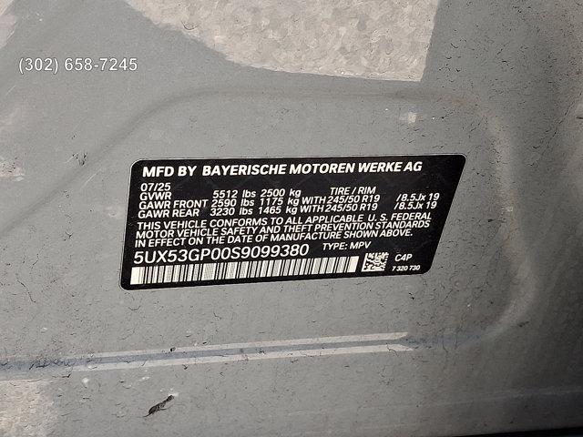 used 2025 BMW X3 car, priced at $46,925