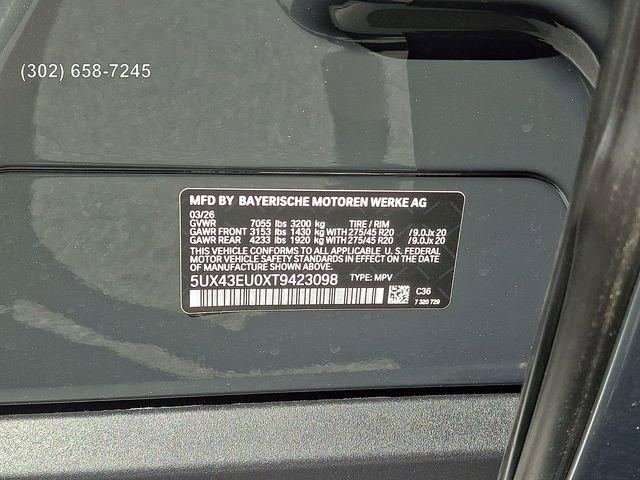 new 2026 BMW X5 car, priced at $87,800