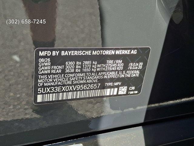new 2027 BMW X6 car, priced at $91,639