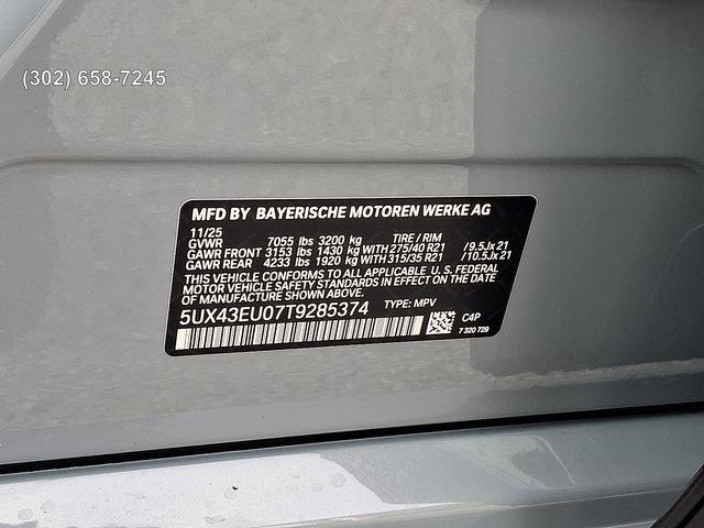 new 2026 BMW X5 car, priced at $84,900