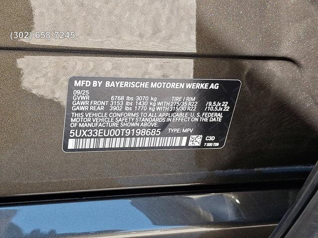 new 2026 BMW X5 car, priced at $105,125