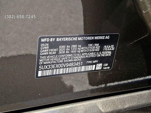 new 2027 BMW X6 car, priced at $95,800
