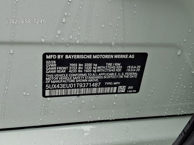 new 2026 BMW X5 car, priced at $92,550