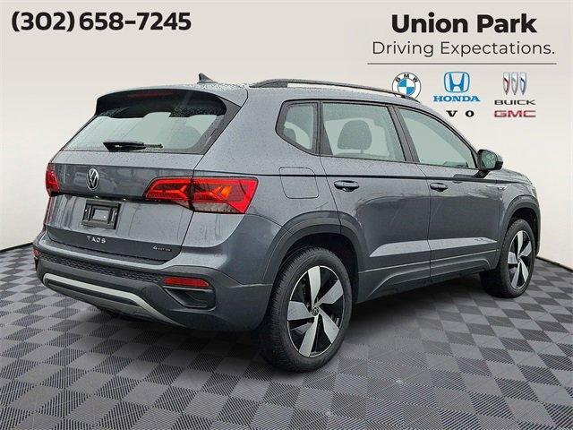 used 2024 Volkswagen Taos car, priced at $21,988