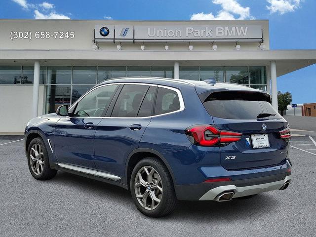 used 2022 BMW X3 car, priced at $32,790