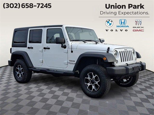 used 2016 Jeep Wrangler Unlimited car, priced at $18,795