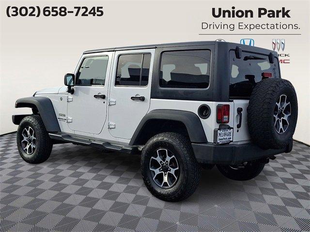 used 2016 Jeep Wrangler Unlimited car, priced at $18,795