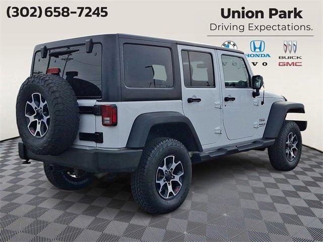 used 2016 Jeep Wrangler Unlimited car, priced at $18,795