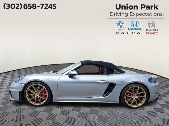 used 2022 Porsche 718 Spyder car, priced at $119,990