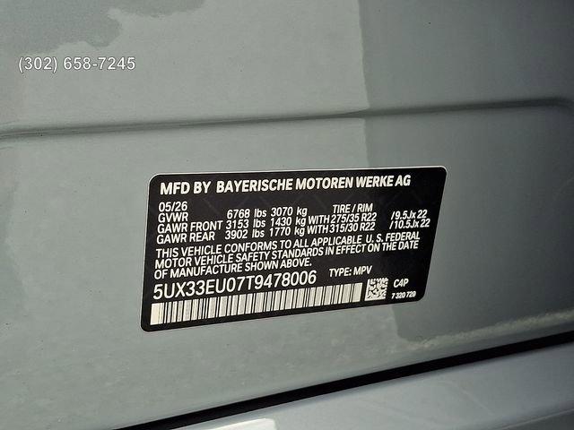 new 2026 BMW X5 car, priced at $100,400