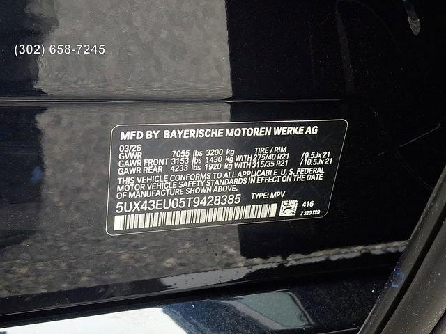 new 2026 BMW X5 car, priced at $86,650