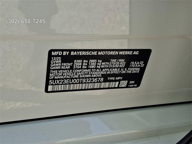 new 2026 BMW X5 car, priced at $80,475