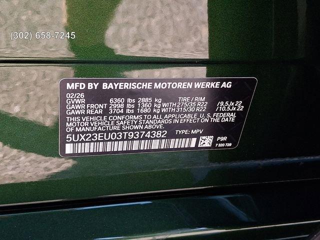 new 2026 BMW X5 car, priced at $92,250