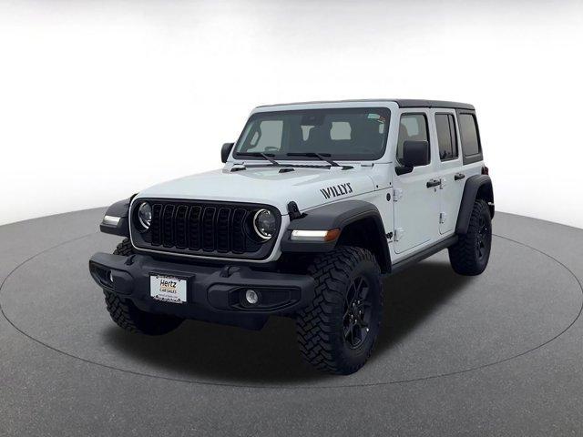 used 2025 Jeep Wrangler car, priced at $29,800