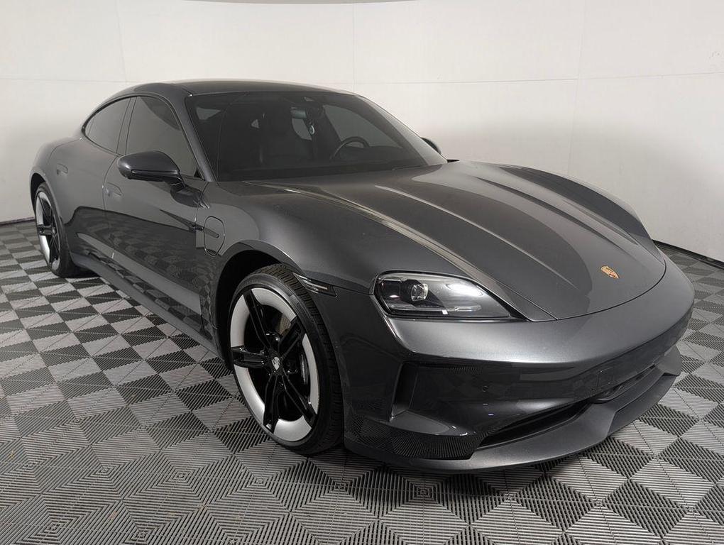 used 2025 Porsche Taycan car, priced at $91,698
