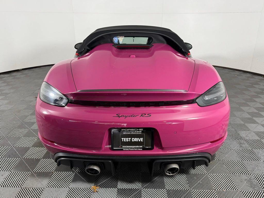 used 2024 Porsche 718 Spyder car, priced at $221,798