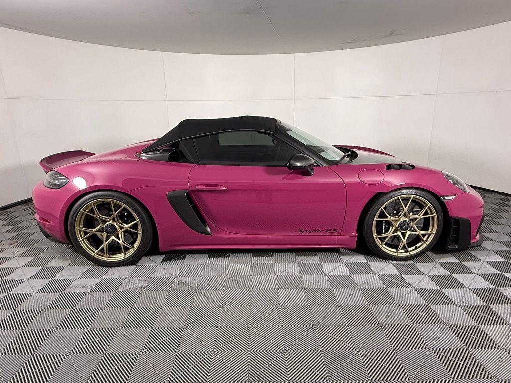 used 2024 Porsche 718 Spyder car, priced at $219,950