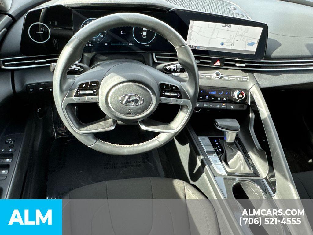 used 2023 Hyundai Elantra car, priced at $15,420