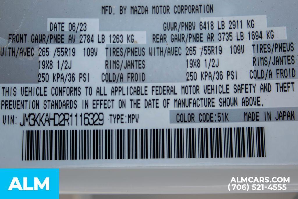 used 2024 Mazda CX-90 car, priced at $23,920