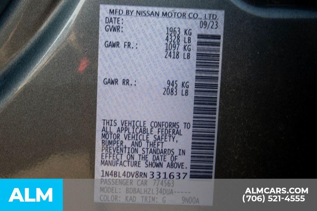 used 2024 Nissan Altima car, priced at $17,420