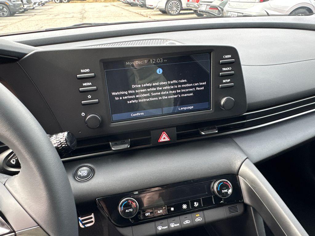 new 2026 Hyundai Elantra car, priced at $24,462