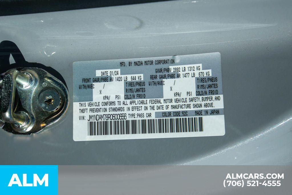 used 2024 Mazda MX-5 Miata car, priced at $27,920