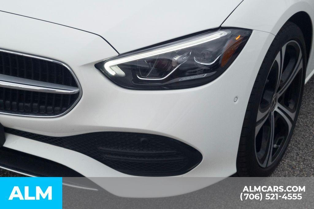 used 2025 Mercedes-Benz C-Class car, priced at $37,420