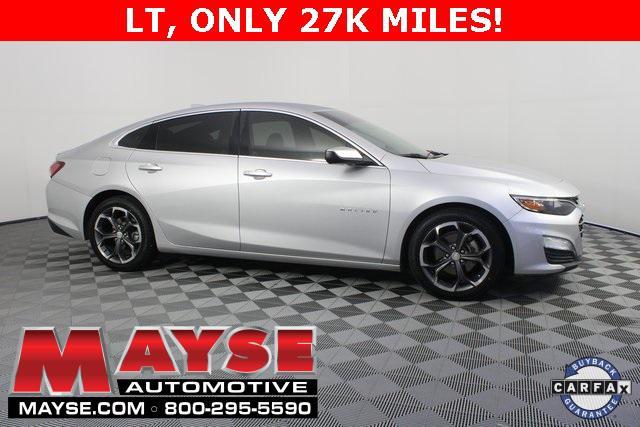 used 2022 Chevrolet Malibu car, priced at $18,996