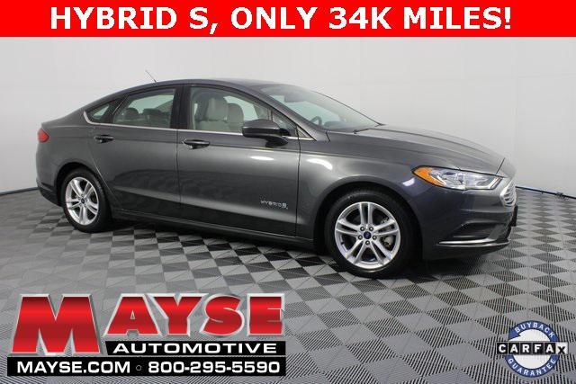 used 2018 Ford Fusion Hybrid car, priced at $15,996