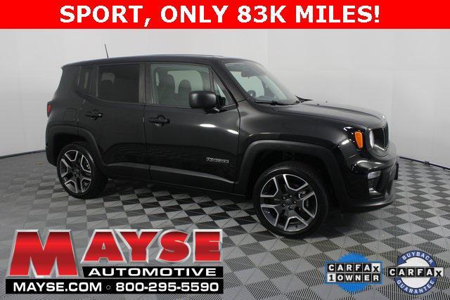 used 2021 Jeep Renegade car, priced at $13,996