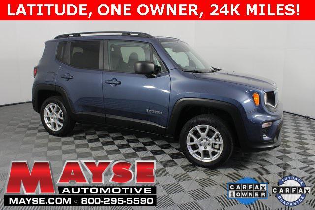used 2022 Jeep Renegade car, priced at $17,990