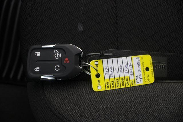 used 2021 Chevrolet Silverado 1500 car, priced at $31,996