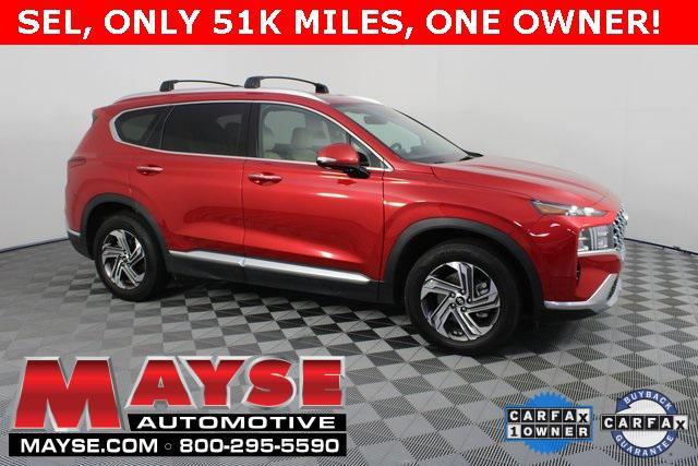 used 2022 Hyundai Santa Fe car, priced at $20,996