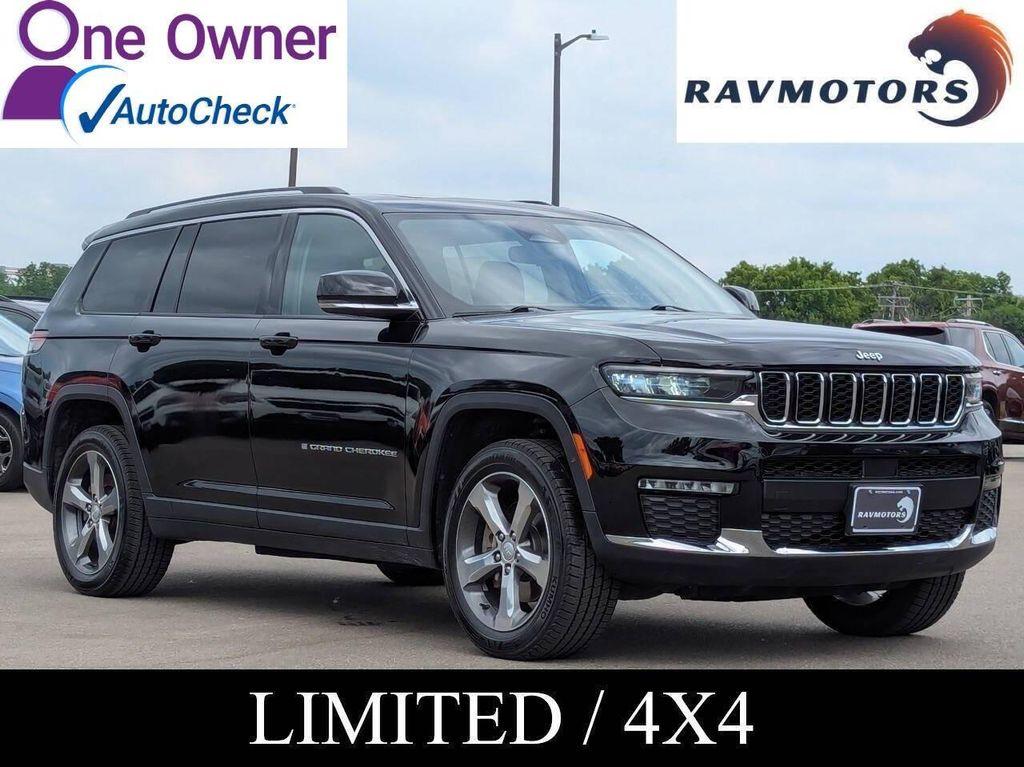 used 2021 Jeep Grand Cherokee L car, priced at $25,985