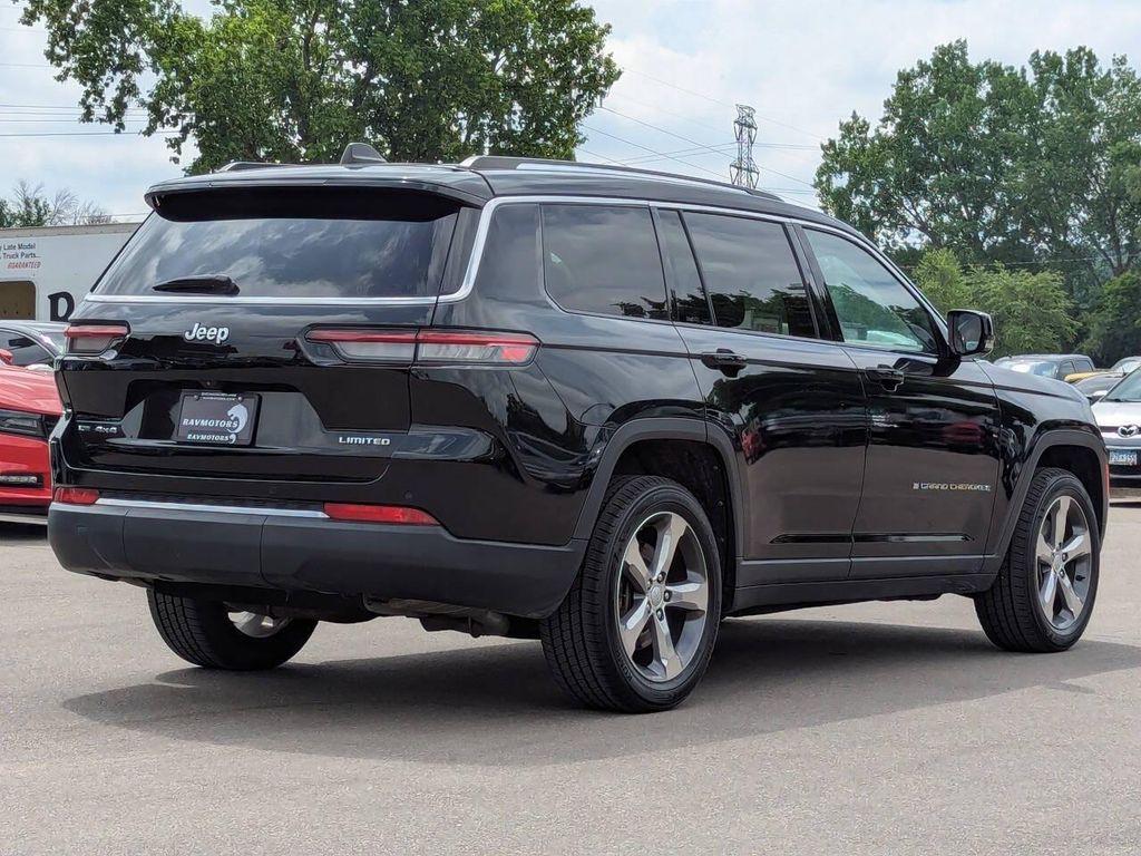 used 2021 Jeep Grand Cherokee L car, priced at $25,985