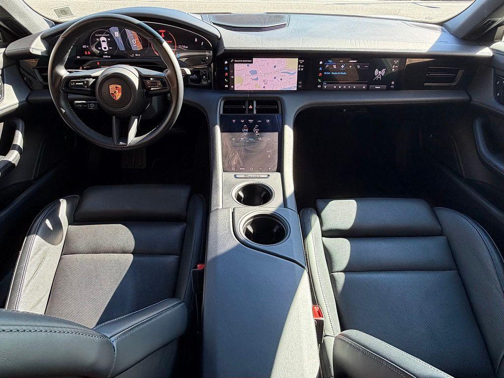 used 2024 Porsche Taycan car, priced at $77,142
