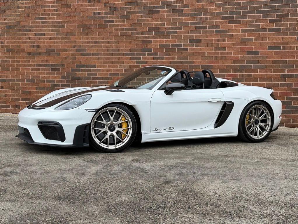 used 2024 Porsche 718 Spyder car, priced at $208,436