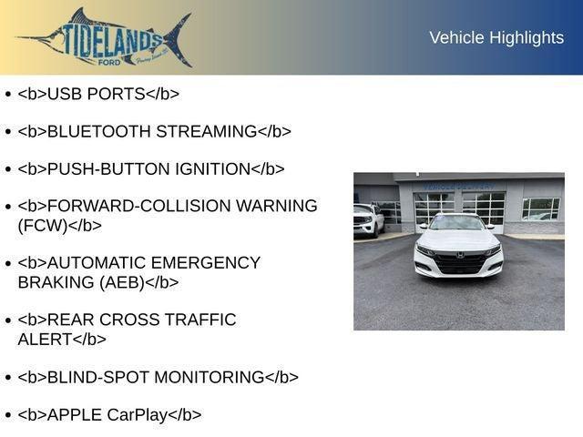 used 2019 Honda Accord car