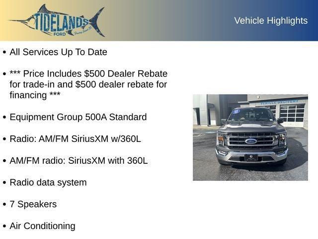 used 2022 Ford F-150 car, priced at $44,995